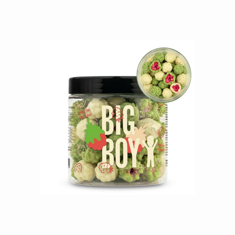 Big Boy Maliny v matcha a bílé čokoládě