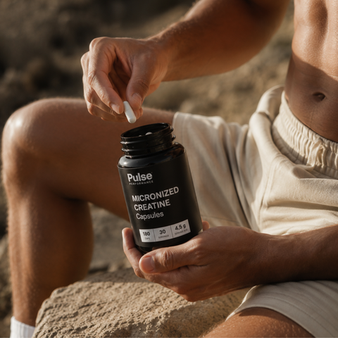 Pulse Performance Micronized Creatine capsules